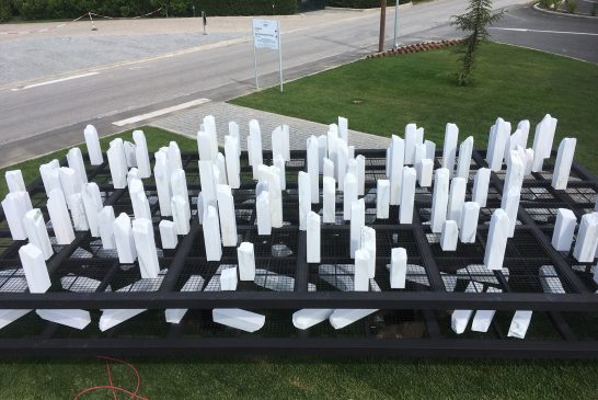 Il Parco di Sculture di Salonicco si impreziosisce di un'opera di RENZOGALLO