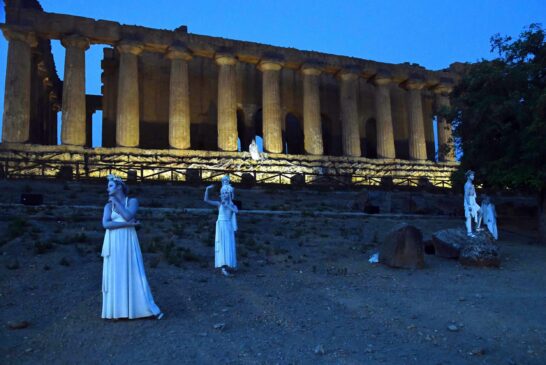 L'alba alla VALLE DEI TEMPLI è uno spettacolo