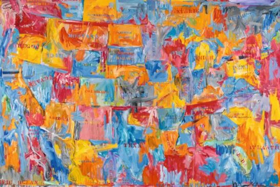 Al Whitney di New York la grande retrospettiva di JASPER JOHNS