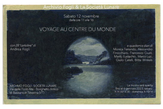 VOYAGE AU CENTRE DU MONDE fra le pagine del diario