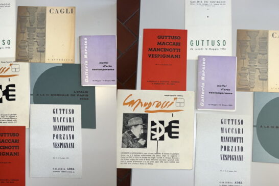 Apre al pubblico l’Archivio della Collezione GAM