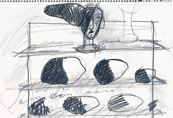 JANNIS KOUNELLIS. La stanza vede. Disegni 1973-1990