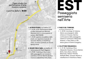 Verso Est. Passeggiata semiseria nell'Arte