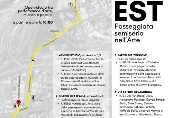 Verso Est. Passeggiata semiseria nell'Arte