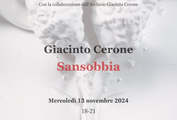 GIACINTO CERONE. Sansobbia