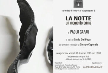 PAOLO GARAU. La notte un momento prima