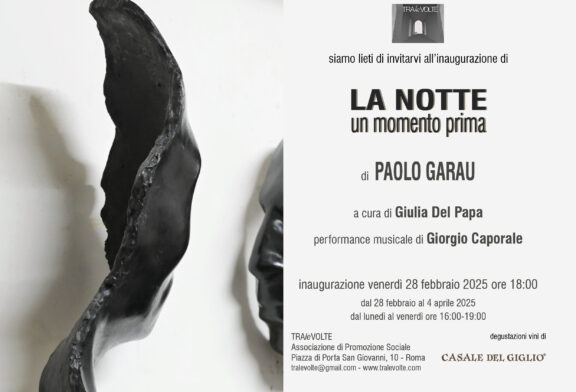 PAOLO GARAU. La notte un momento prima